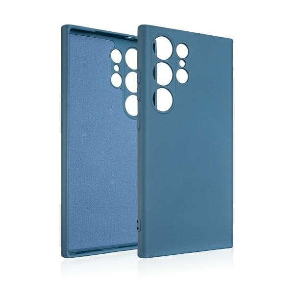 Beline Silikone Etui til Galaxy S24 Ultra Blå