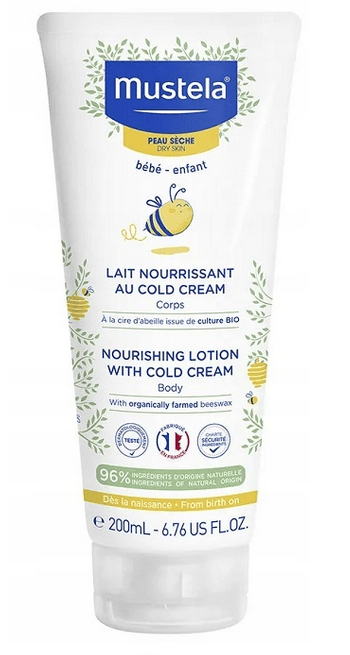 Mustela kallkräm närande kroppslotion 200 ml