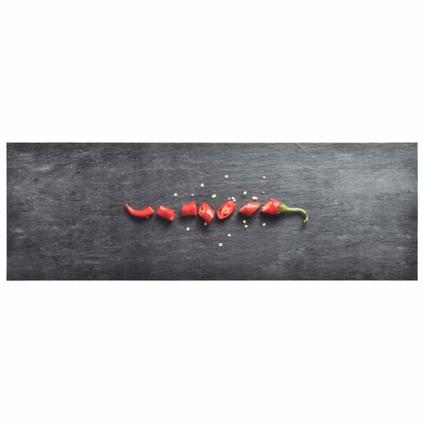 vidaXL Pepper köksgolvmatta, 45x150 cm