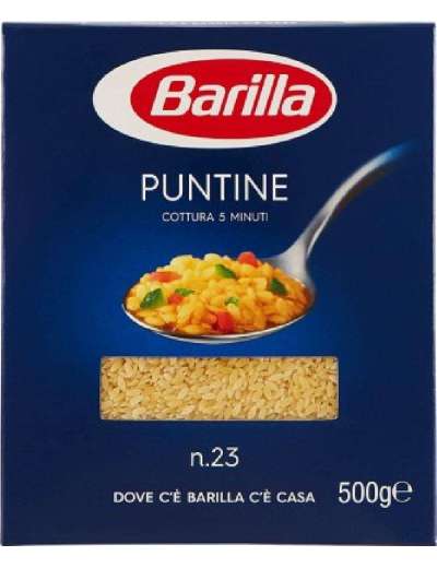 Puntine n23 pasta 500g - Barilla
