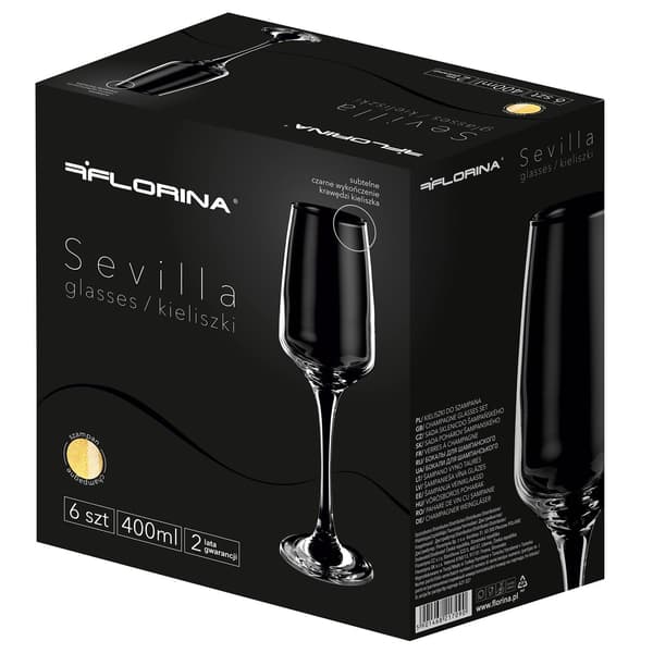 Florina Sevilla samppanjalasit 230 ml 6 kpl