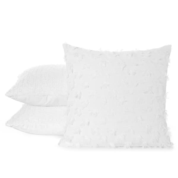 AURELIA pudebetræk 45x45 sorte pomponer