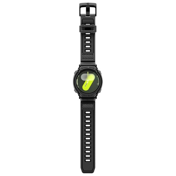 Spigen Rugged Armor Pro Rem til Samsung Galaxy Watch 8 44mm Sort