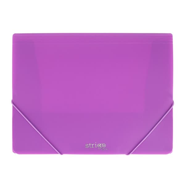 STRIGO Neon Lilla A4 PP Elastikmappe