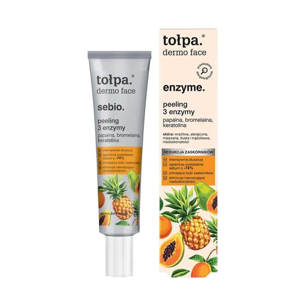 Tołpa DERMO FACE SEBIO Peeling 3 enzym 40ml