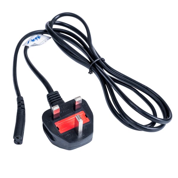 Akyga AK-AG-03A strømkabel britisk C7 ottetallerkenkabel til PS3 PS4 printer