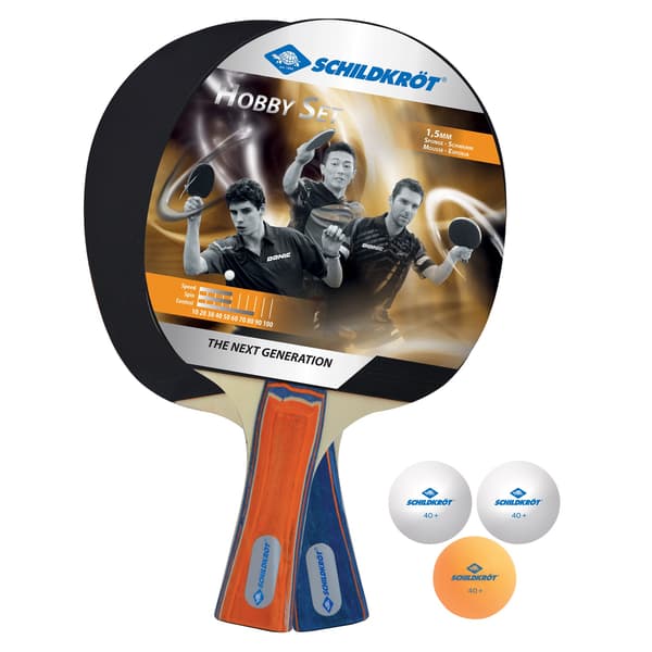 SCHILDKROT Hobby Bordtennisset