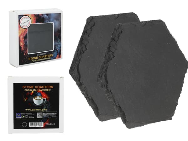 Carmani, set med 4 stenbrickor