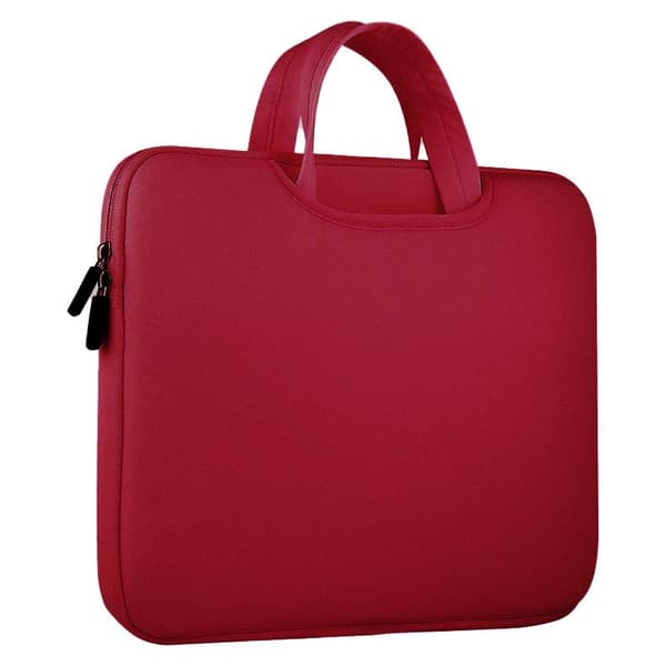 Taske, sleeve, etui til bærbar computer, tablet, 14'' rød