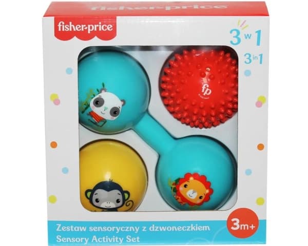 Fisher Price Sensorisk Sæt med Klokke