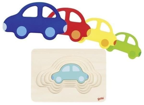 Kerrostettu palapeli - Auto