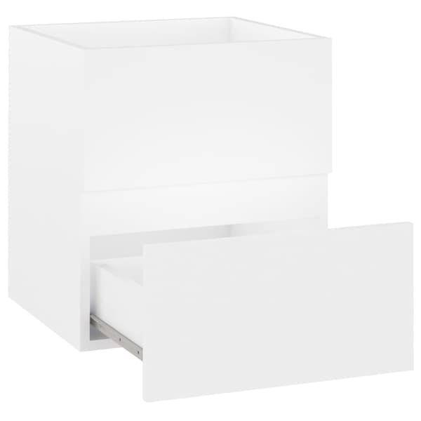 vidaXL håndvaskskab hvid 41x38,5x45 cm spånplade