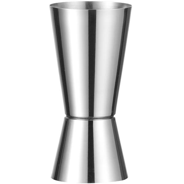 Bartenderset i rör, shaker, jigger, sil, muddler, sked - silver