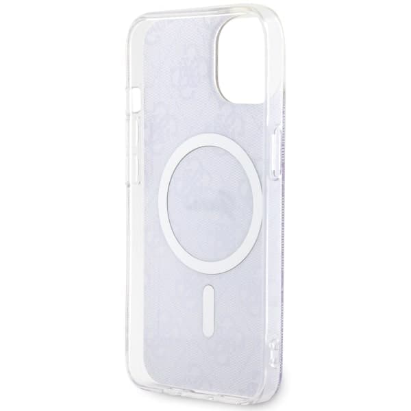 Guess IML 4G MagSafe-etui til iPhone 14, lilla