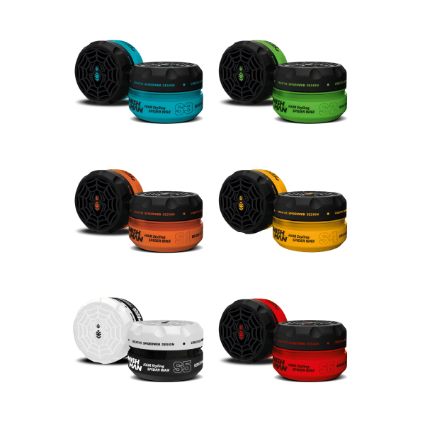Nishman Aqua Spider Voks S3 Blå Web Hårvoks 150ml