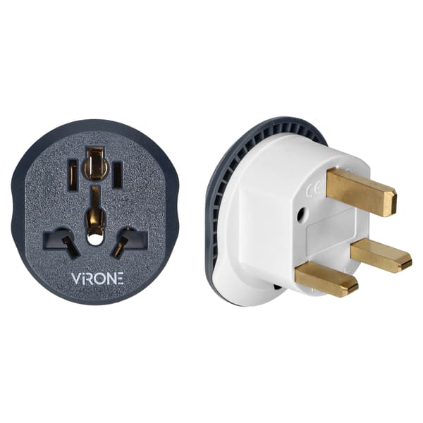 Adapter Britisk stik Engelsk adapter Universal stikkontakt 230V