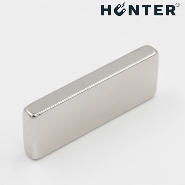 NEODYMIUM MAGNET 40x15x5 mm STÆRK PLADE Stang, Rektangulær, HUNTER