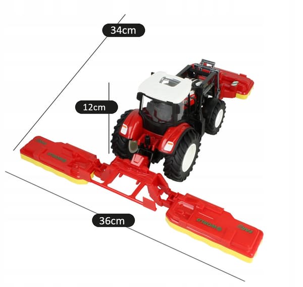 Fjernstyret LED-traktor med plæneklippere Z3241