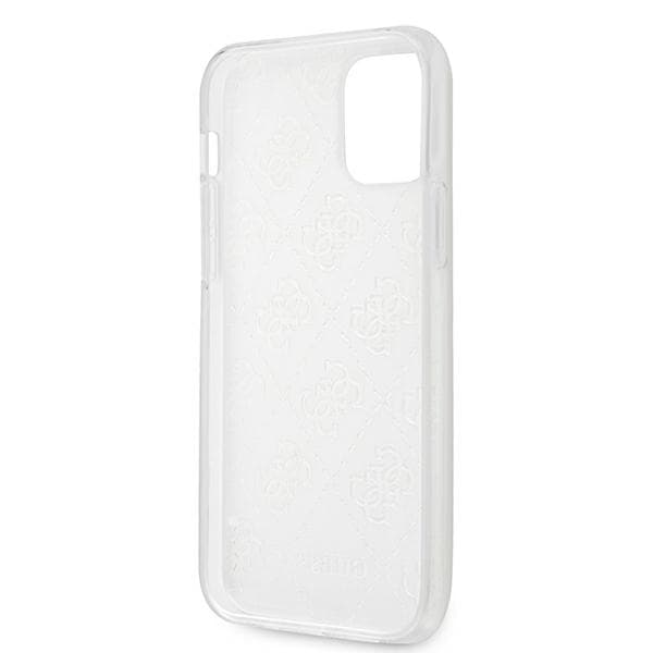 Guess 4G 3D Pattern Collection-skal till iPhone 12/12 Pro, transparent