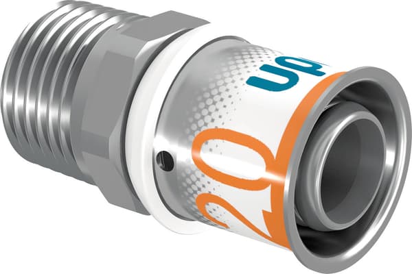 20-R1/2"MT hangevindforbindelse Uponor S-Press Plus