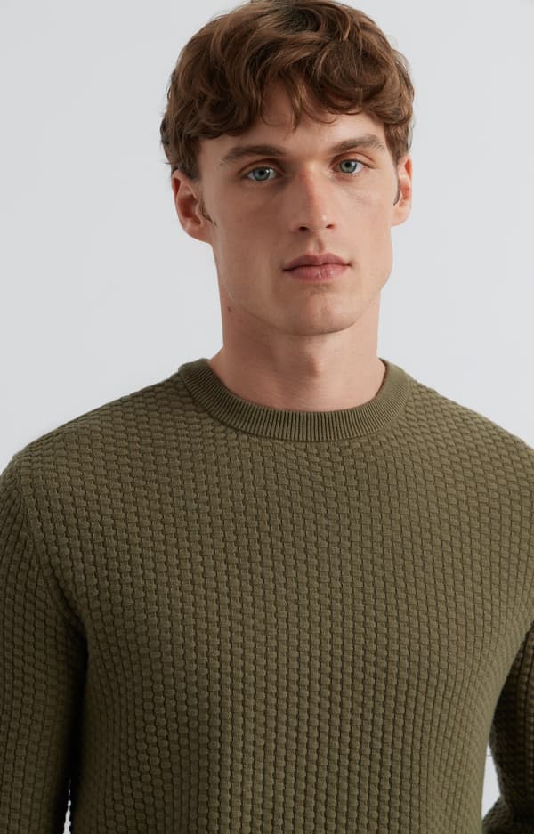 Rund hals sweater M