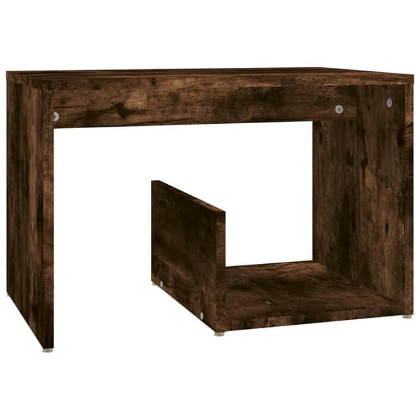 vidaXL sidebord røget eg 59x36x38 cm