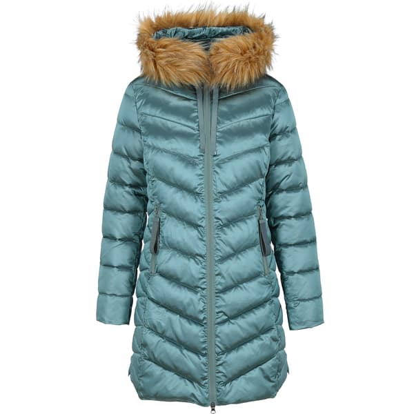 DAME VINTERJAKKE MED PELS I CASUAL STIL