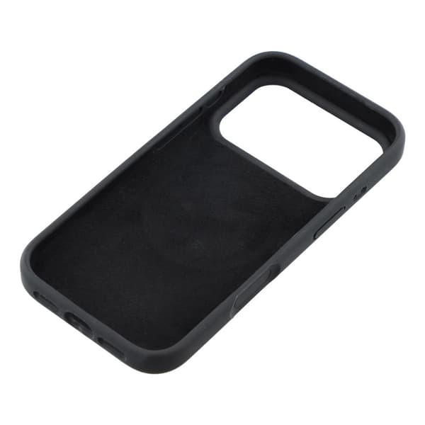 Silikone-etui til iPhone 17 Pro - MagSafe-kompatibel, stødsikker, sort