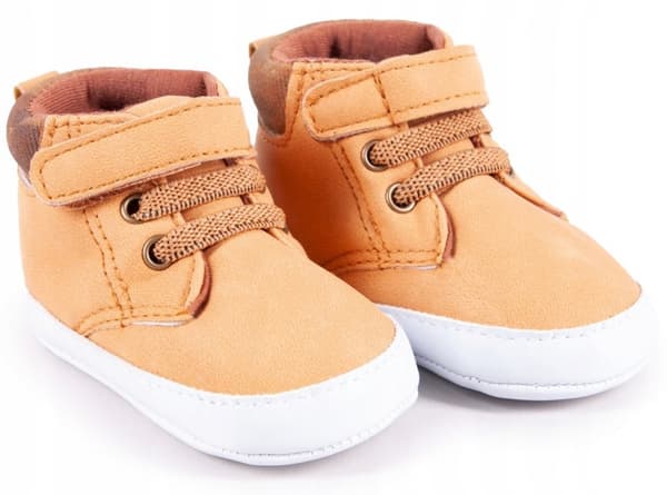 FORÅRSBABYSKO ANKELSKO brun 6/12 Y858T
