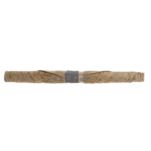 Rundt jute tæppe 115 cm