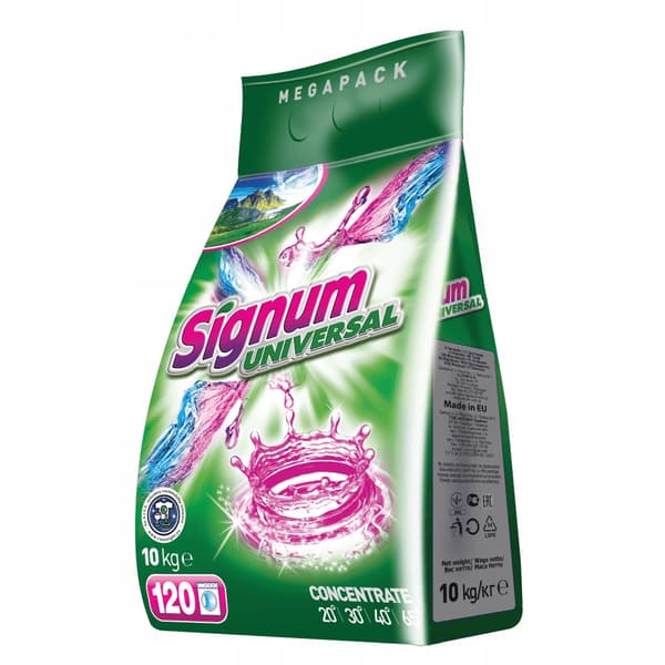 Signum Universal vaskepulver 10 kg pose