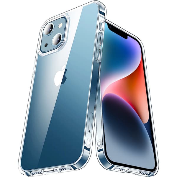 iPhone 14 Plus Premium Armor Slim-skal, Transparent