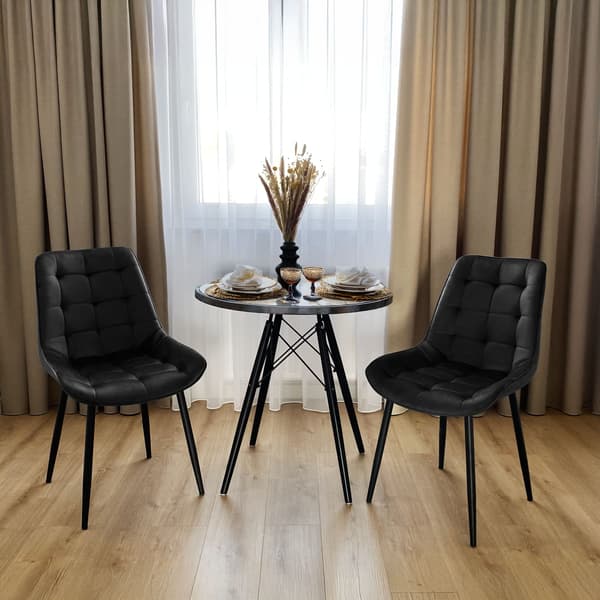 NORMAN Velvet sort fløjlsstol
