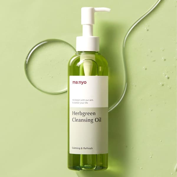 Manyo Herb Grøn Ansigtsrensende Olie - 200 ml