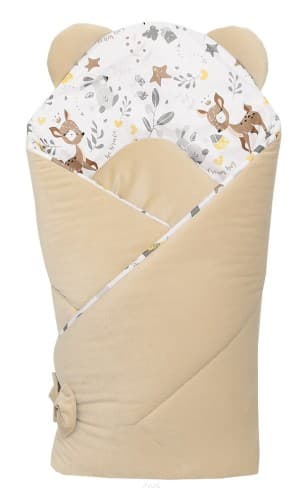 Babysjal SAMMETS cappuccino hjort beige