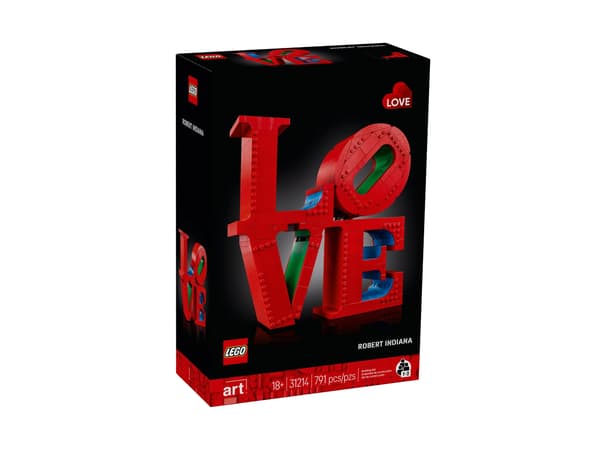 Lego-taide 31214. Rakkaus