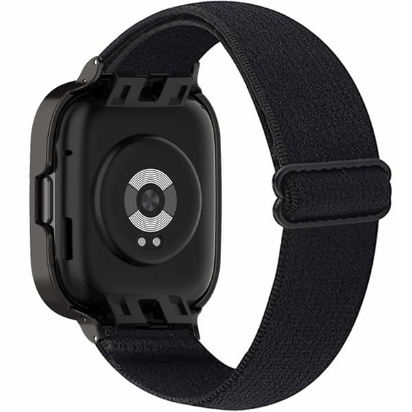 Xiaomi Redmi Watch 3 Active -ranneke, nailon, musta
