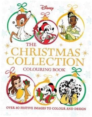 Disney. Julkollektionens målarbok