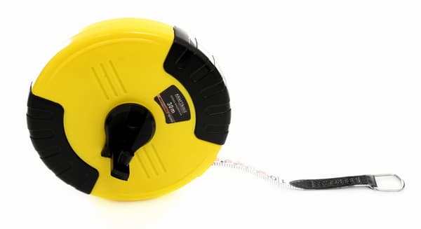 20m måttband i glasfiber