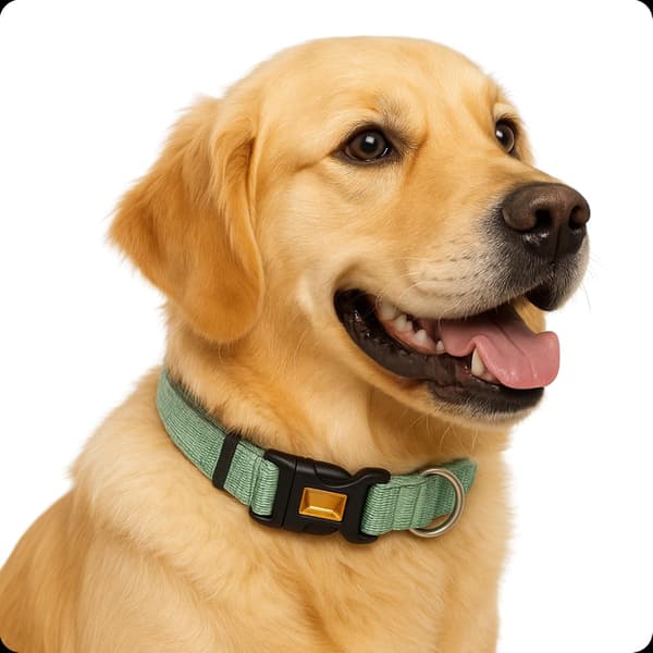 XQ2 Grønt Kæledyrshalsbånd