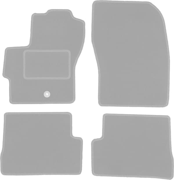Harmaat auton matot: Mazda 3 I BK hatchback (2003-2009)