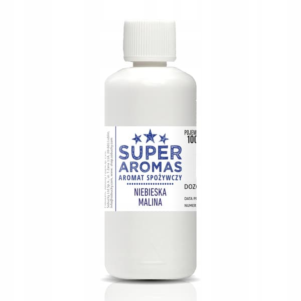 Superaromas Blå Hindbær Madsmag 100 ml