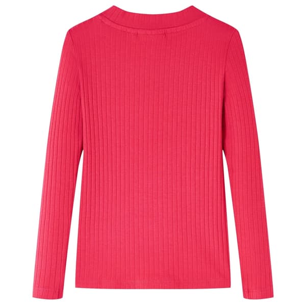 Børne langærmet T-shirt, lyserød, 92