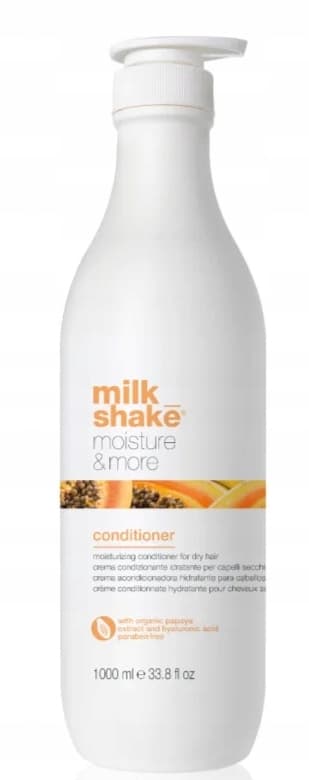 Milk Shake Moisture&More återfuktande balsam för torrt hår 1000ml