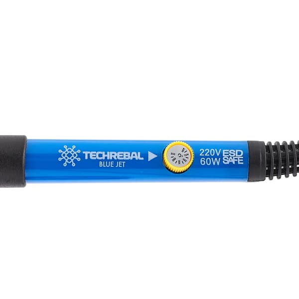 Præcisionsloddekolbe 60W Techrebal "Blue Jet" TBJ60W + tilbehør
