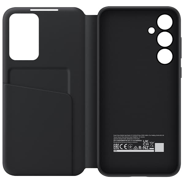 Samsung Smart View Pung-etui til Galaxy A55 5G Sort