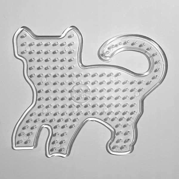 KATTE KILLING Skabelonblok 10x9 cm til strygeperler Ø 5 mm 5+