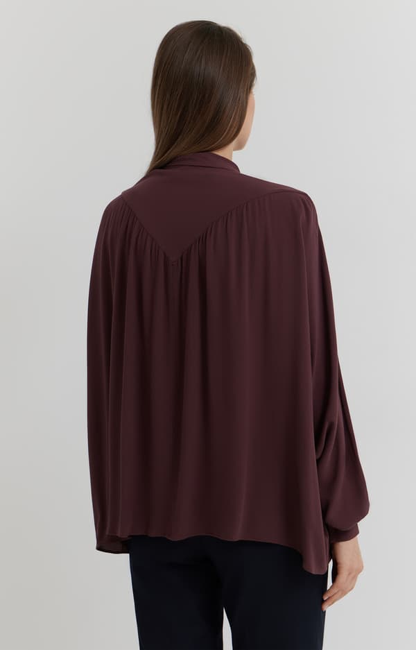 Viskosebluse One size