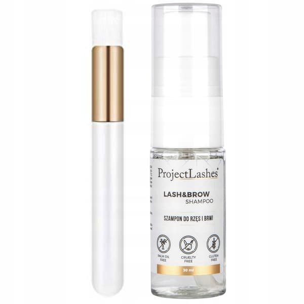 ProjectLashes Ripsien ja Kulmien Shampoo 30ml + Harja