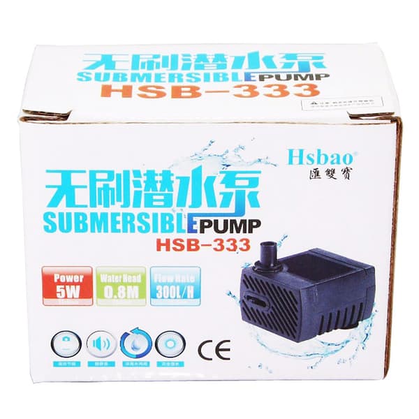 Hsbao HSB-333 - 300l/h pumppu